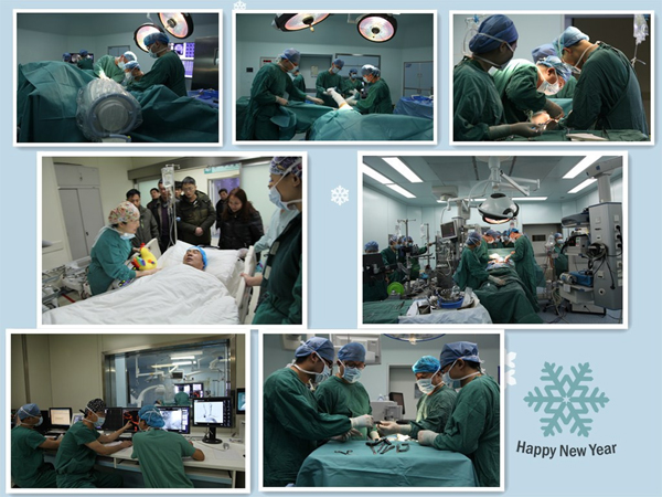 第一手术室春节期间完成120余台手术