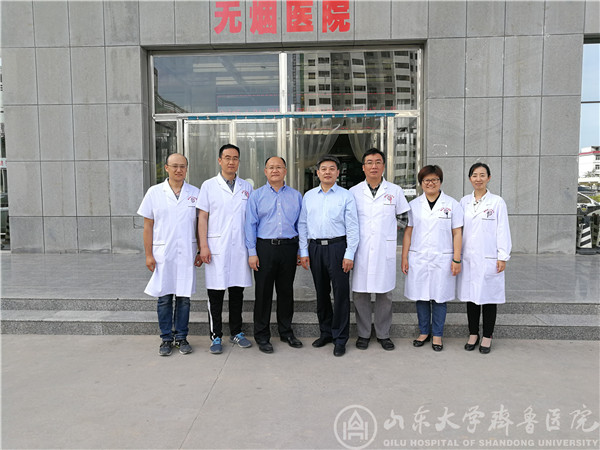 国家卫生健康委员会领导看望慰问我院驻清涧医疗队