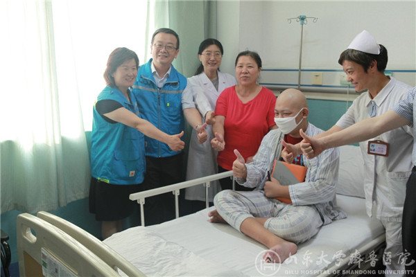 中国造血干细胞捐献者资料库管理中心主任李黎来院调研