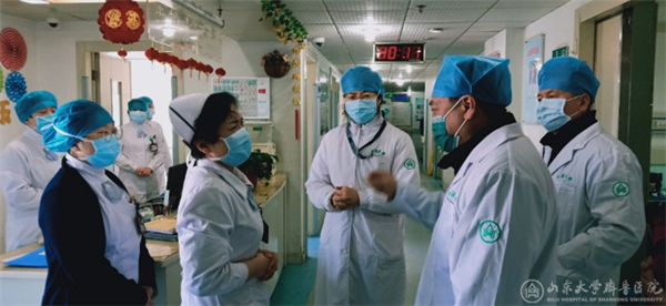 【阻击疫情，齐鲁医院在行动】刘庆到儿科病房等地督导新型冠状病毒感染肺炎的防控工作