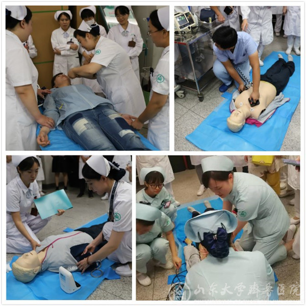 组织门诊区域护理人员开展应急预案演练